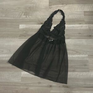 Victoria’s Secret babydoll nightie halter slip dress lingerie